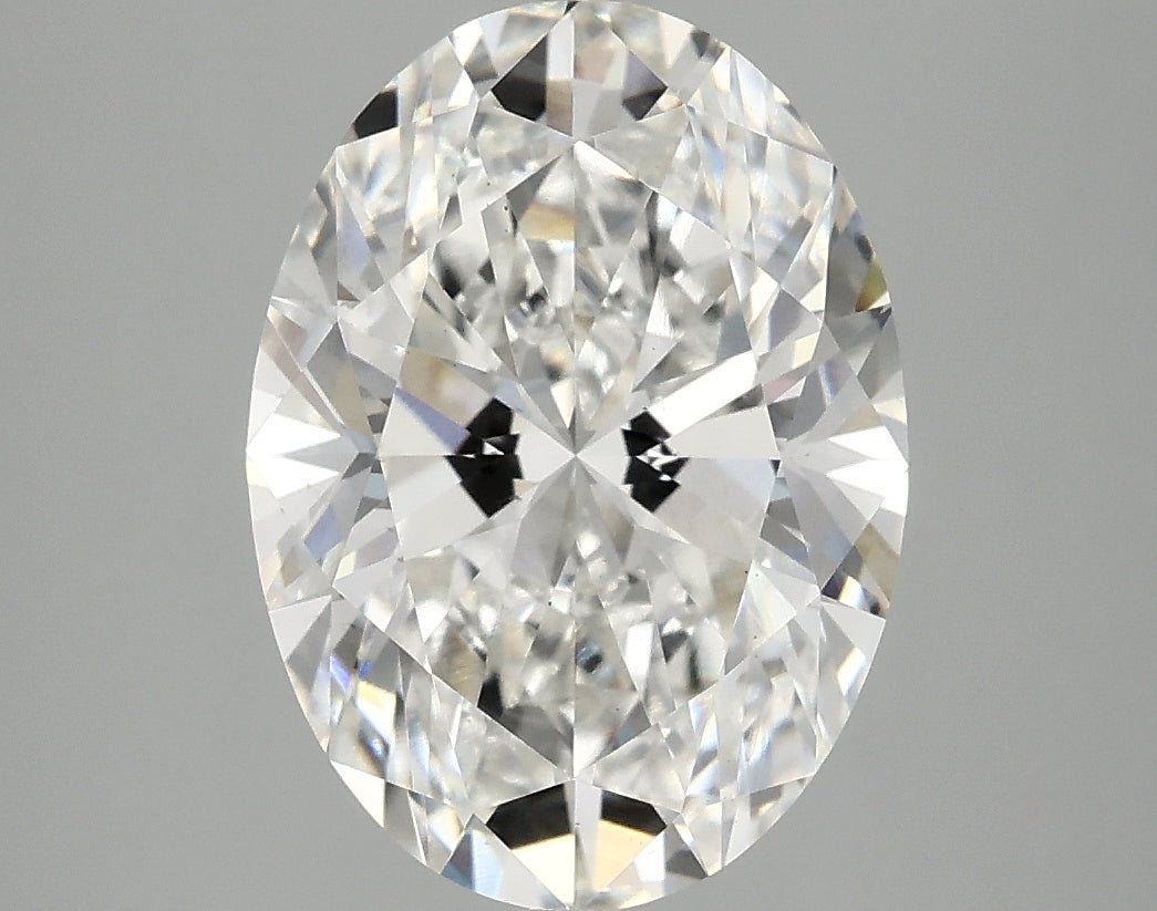 3.76ct Oval, F VS2 — IGI