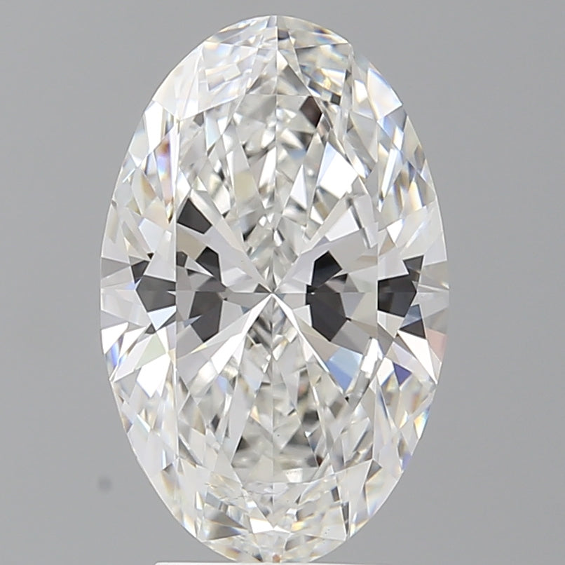 4.08ct Oval Lab-Grown Diamond — E VS1, IGI Certified