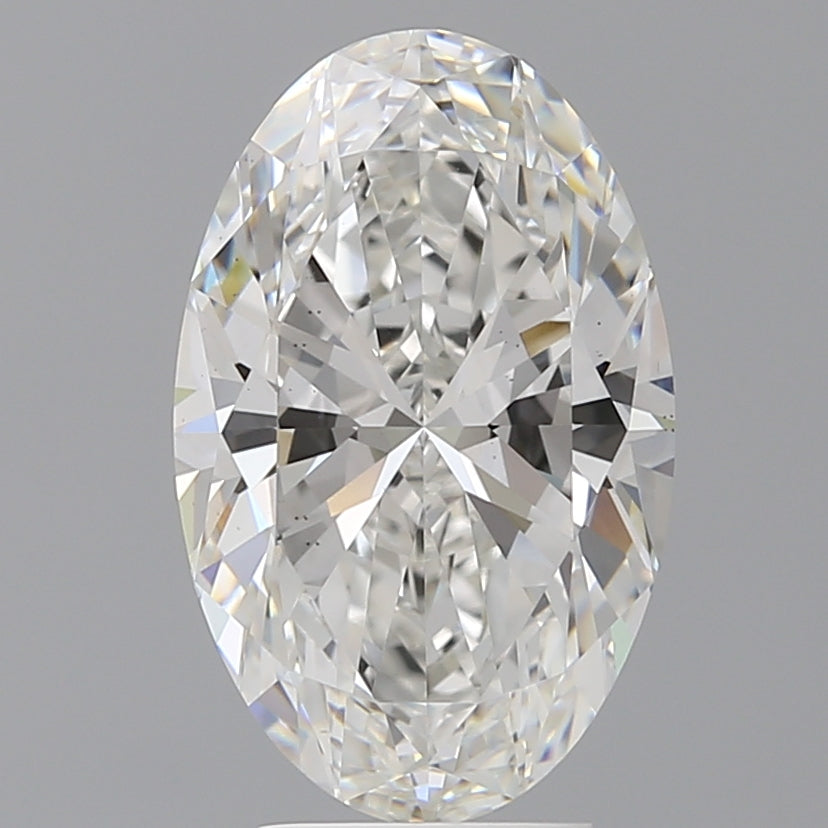 4.59ct Oval, E VS2 — IGI