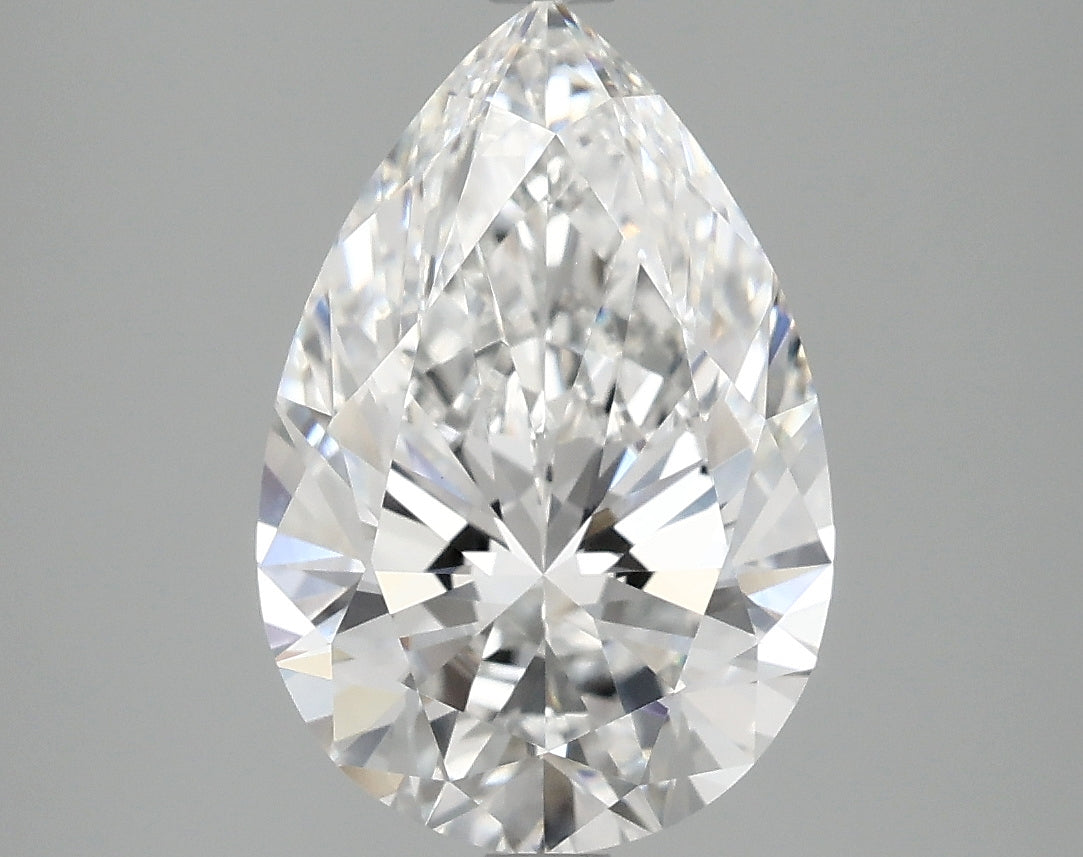 3.09ct Pear, E VVS2 — IGI