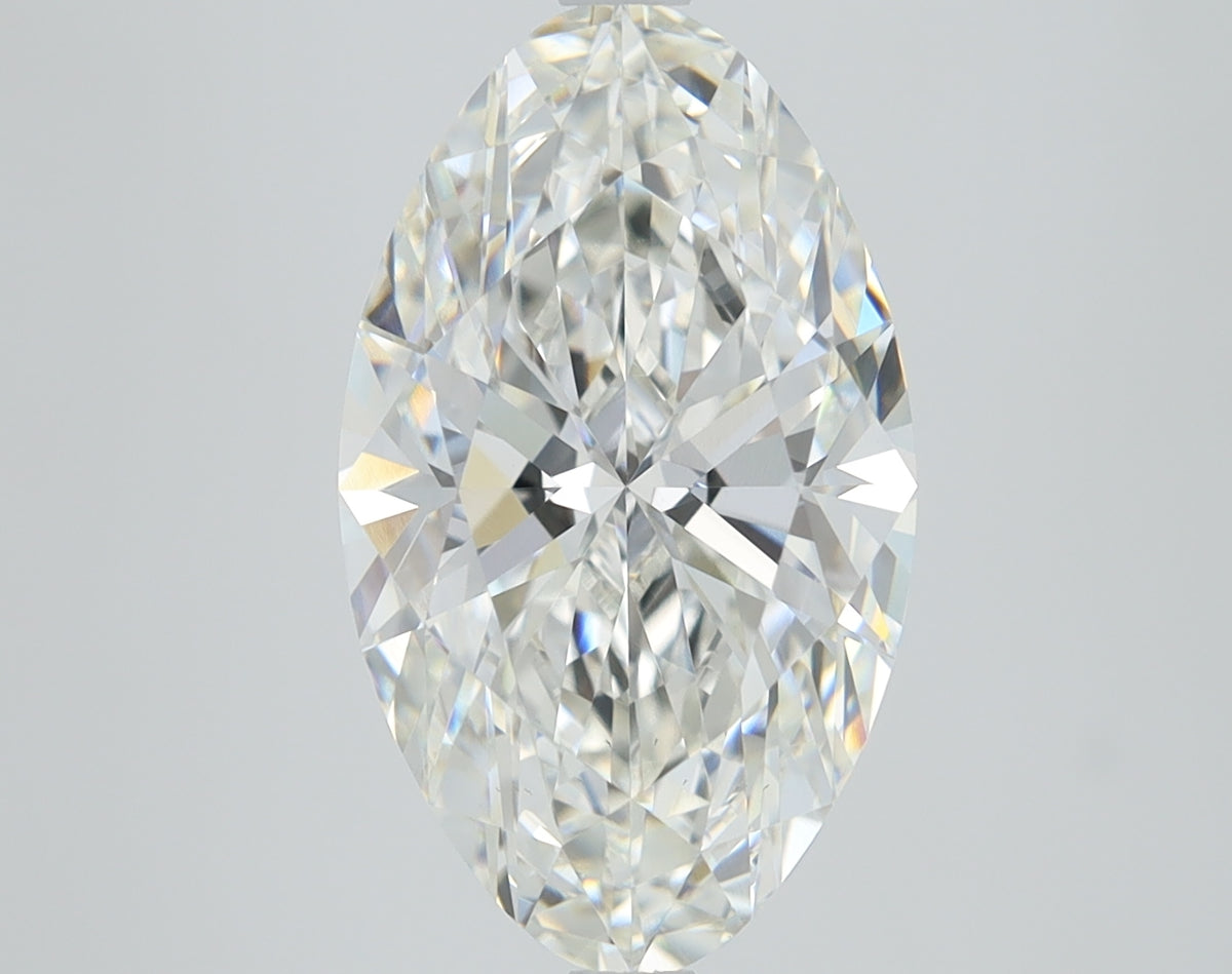 4.03ct Moval Lab-Grown Diamond — F VS1, IGI Certified