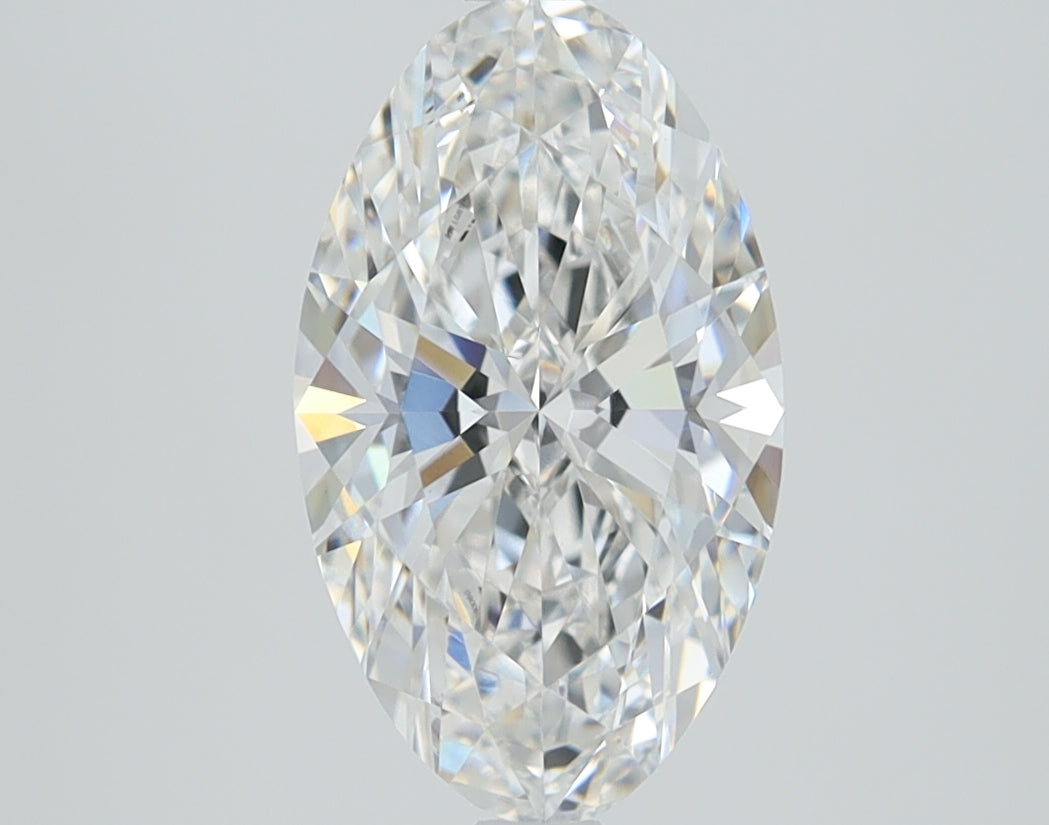 2.03ct Moval Lab-Grown Diamond — E VVS2, IGI Certified