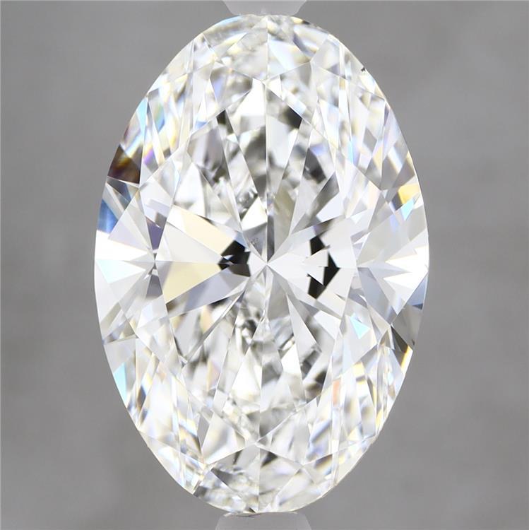 6.01ct Oval, F VS1 — IGI