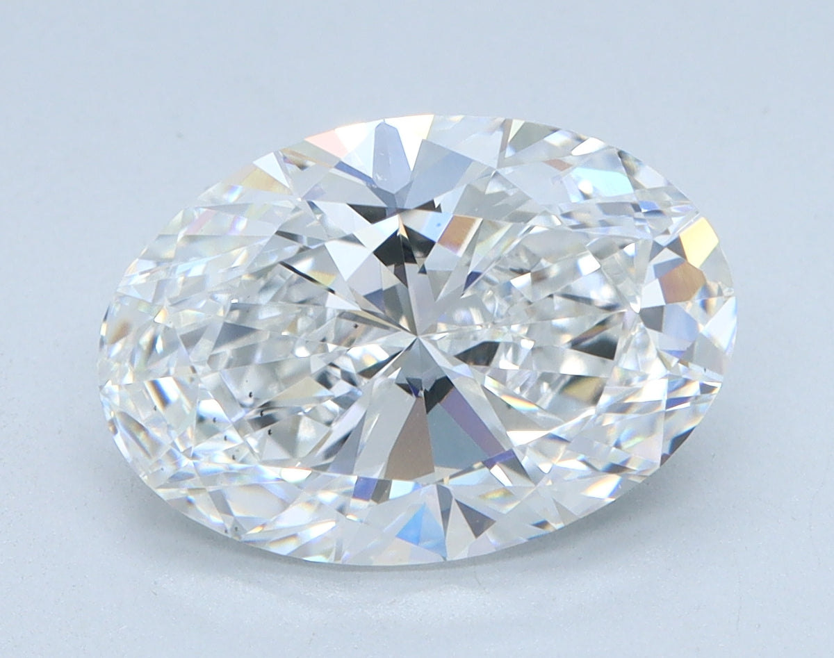3.08ct Oval, E VS2 — UNCERTIFIED