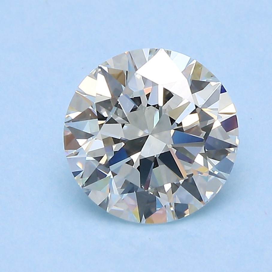 2.01ct Round Natural Diamond — H VS2, GIA Certified