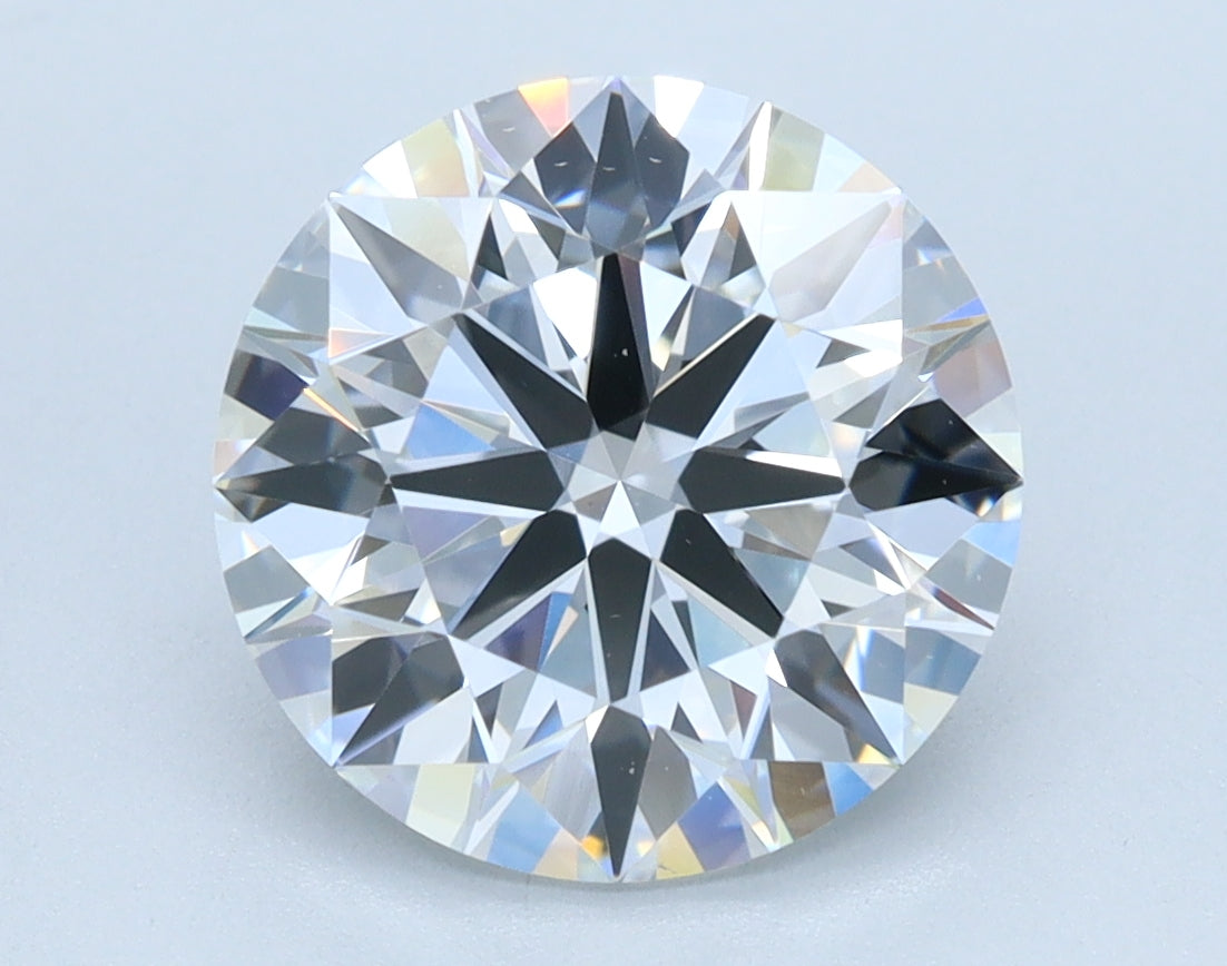 2.73ct Round, E VVS2 — IGI