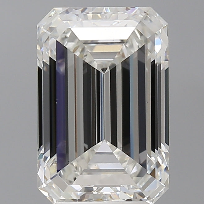 4.09ct Emerald, F VS1 — IGI