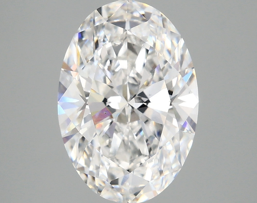 3.02ct Oval Lab-Grown Diamond — E VS2, IGI Certified