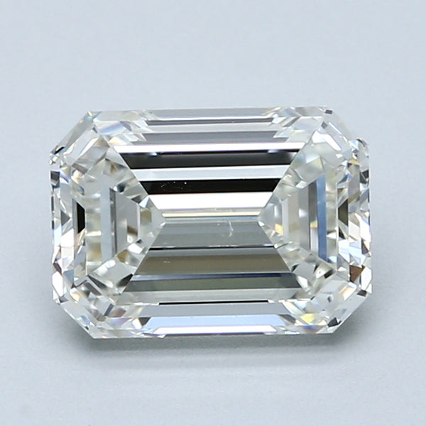 2.51ct Emerald Natural Diamond — J SI1, GIA Certified