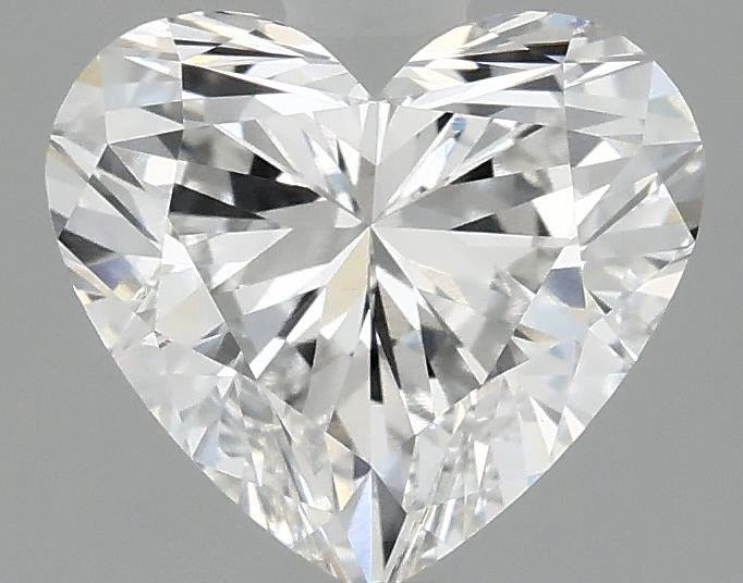 4.09ct Heart, D VVS2 — IGI