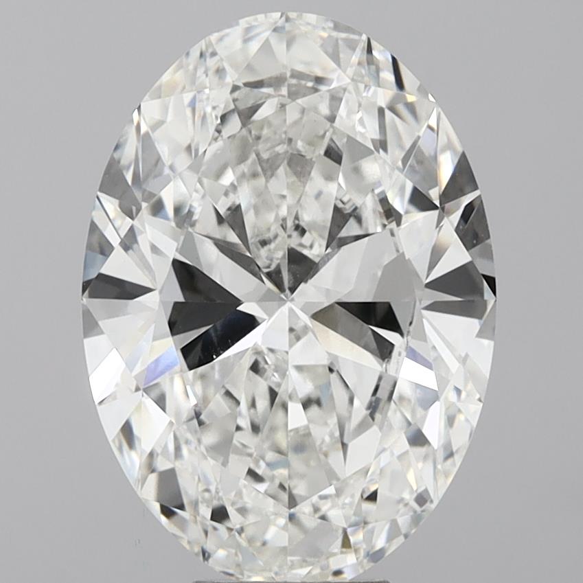 9.79ct Oval, F VVS2 — IGI