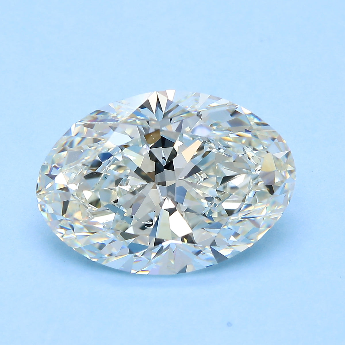 7.11ct Oval Natural Diamond — I VS2, GIA Certified