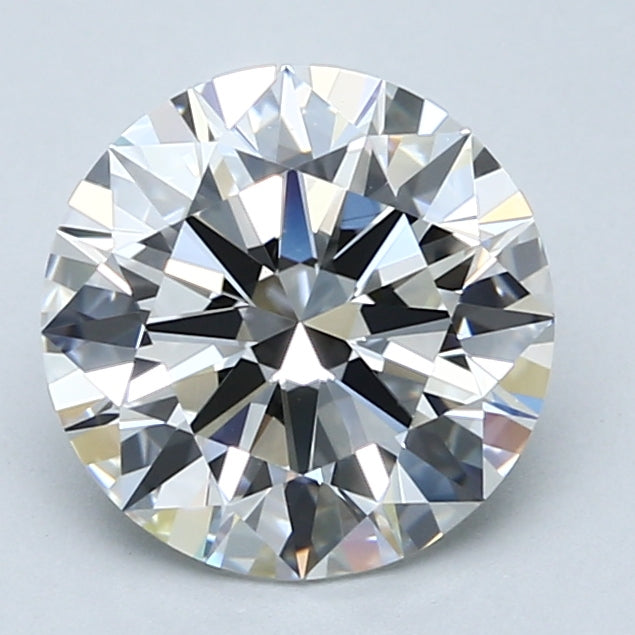 2.52ct Round Natural Diamond — F VS1, GIA Certified