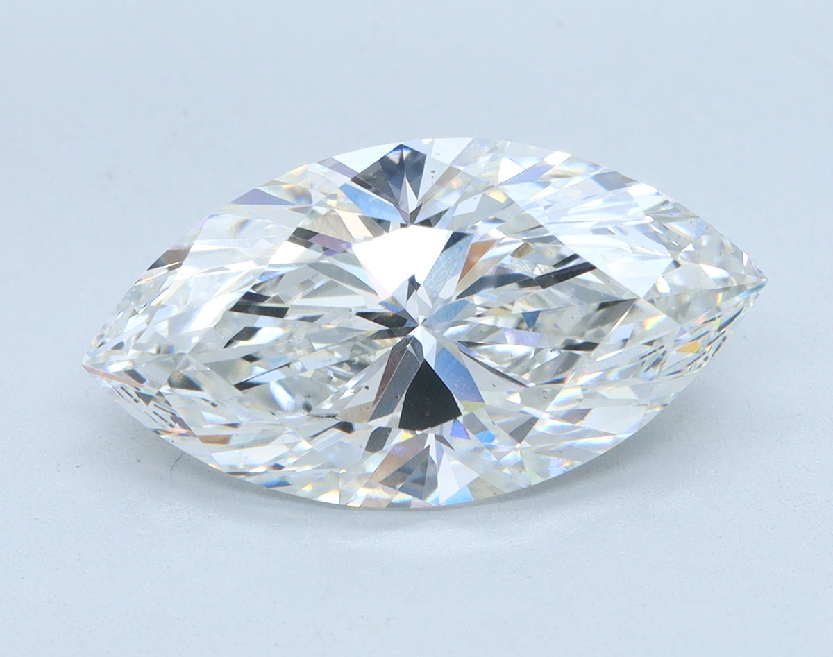 4.0ct Marquise Lab-Grown Diamond — F VS2, IGI Certified