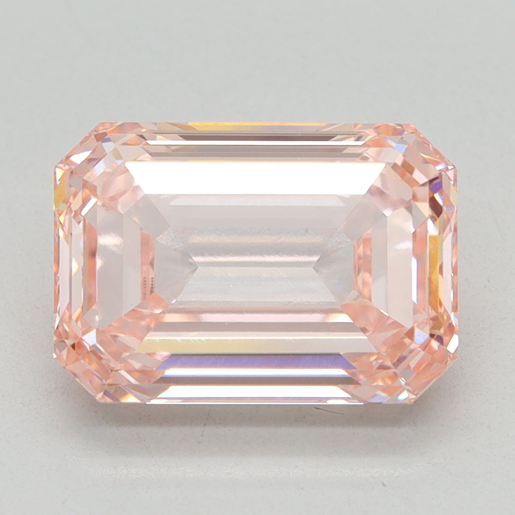 3.04ct Emerald Fancy Intense Pink Lab-Grown Diamond — VVS2 | IGI