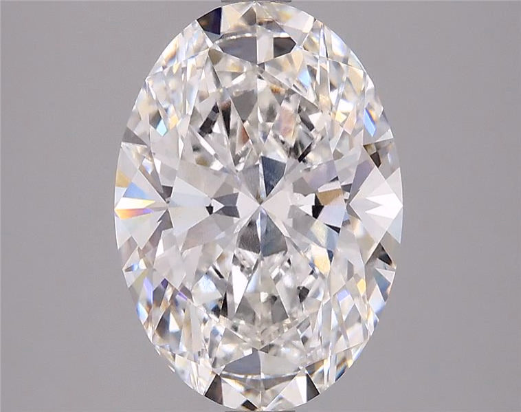 4.07ct Oval, F VS1 — IGI
