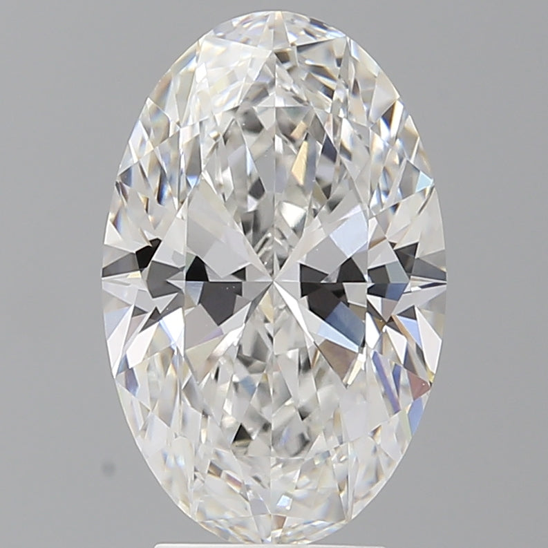 4.09ct Oval Lab-Grown Diamond — E VVS2, IGI Certified