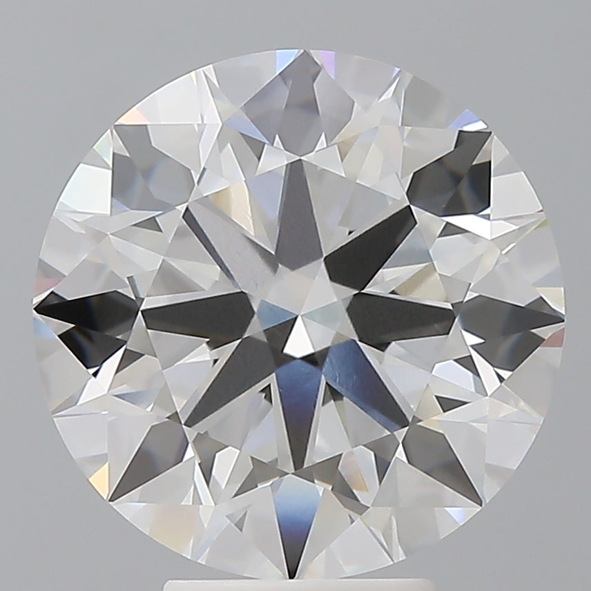 6.01ct Round, F VVS2 — IGI