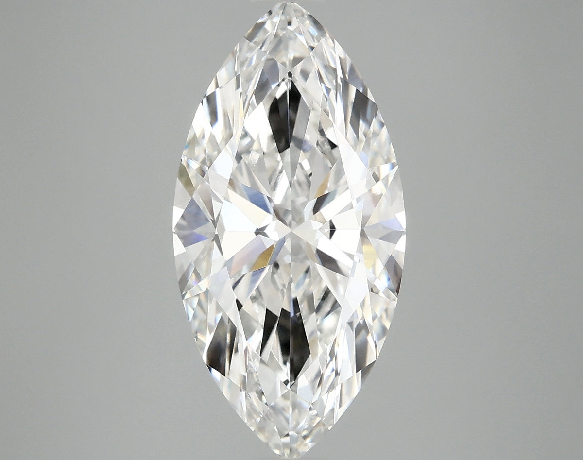 3.81ct Marquise, F VVS2 — IGI