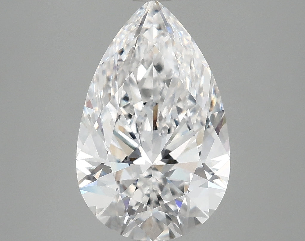 2.93ct Pear, D VS1 — IGI
