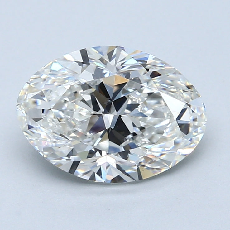 2.5ct Oval Natural Diamond — G SI2, GIA Certified