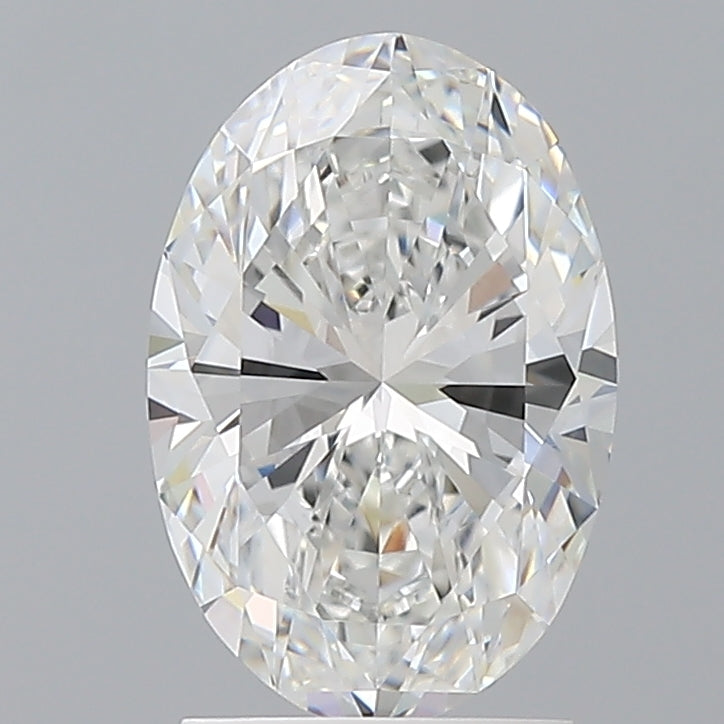 2.1ct Oval Lab-Grown Diamond — E VVS2, IGI Certified