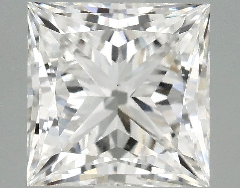 2.42ct Princess, F VVS2 — IGI