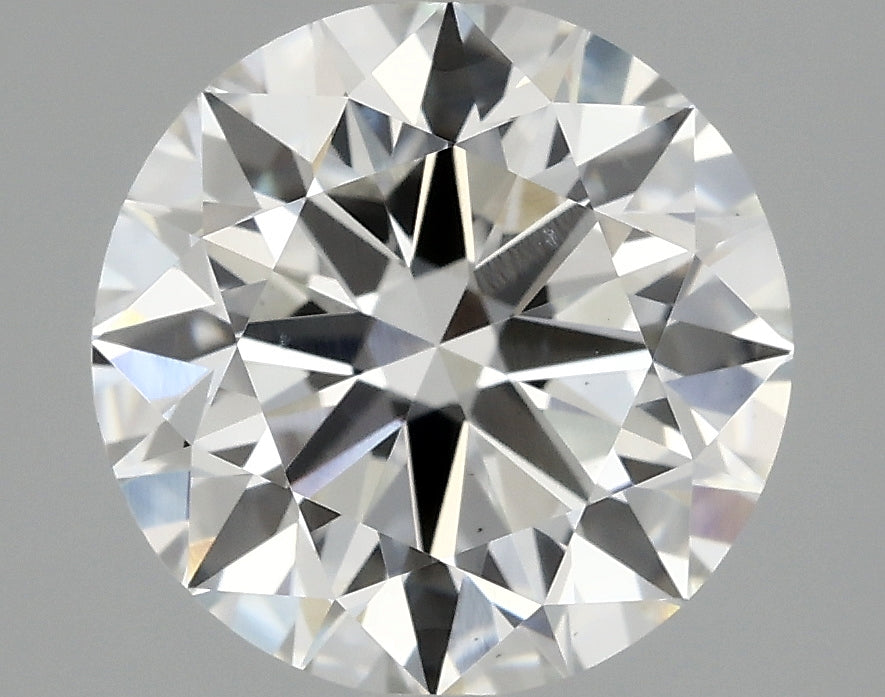 2.06ct Round, F VS1 — IGI
