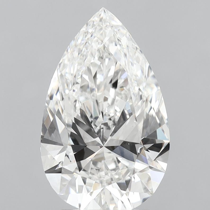 3.57ct Pear Lab-Grown Diamond — E VS1, IGI Certified