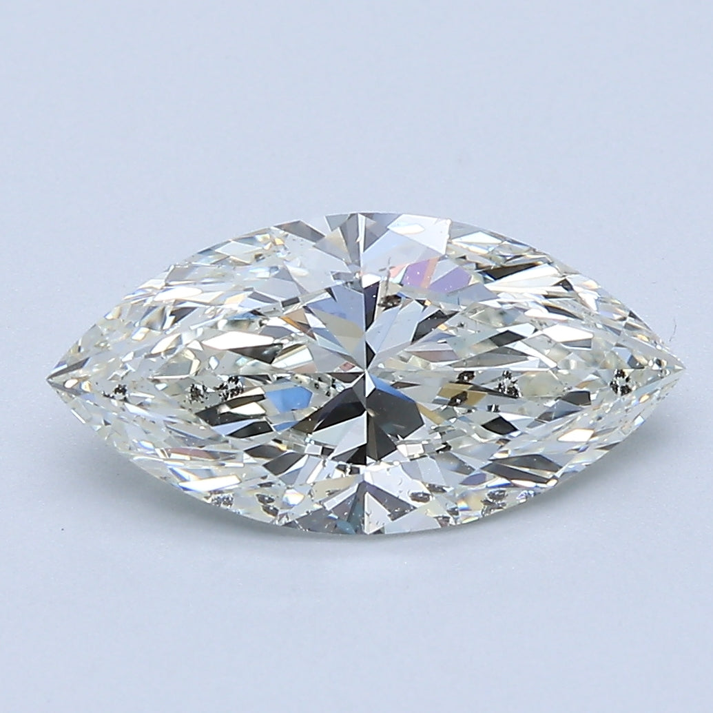 2.02ct Marquise Natural Diamond — J SI2, GIA Certified