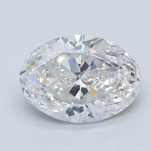 1.7ct Oval Natural Diamond — F SI1, GIA Certified