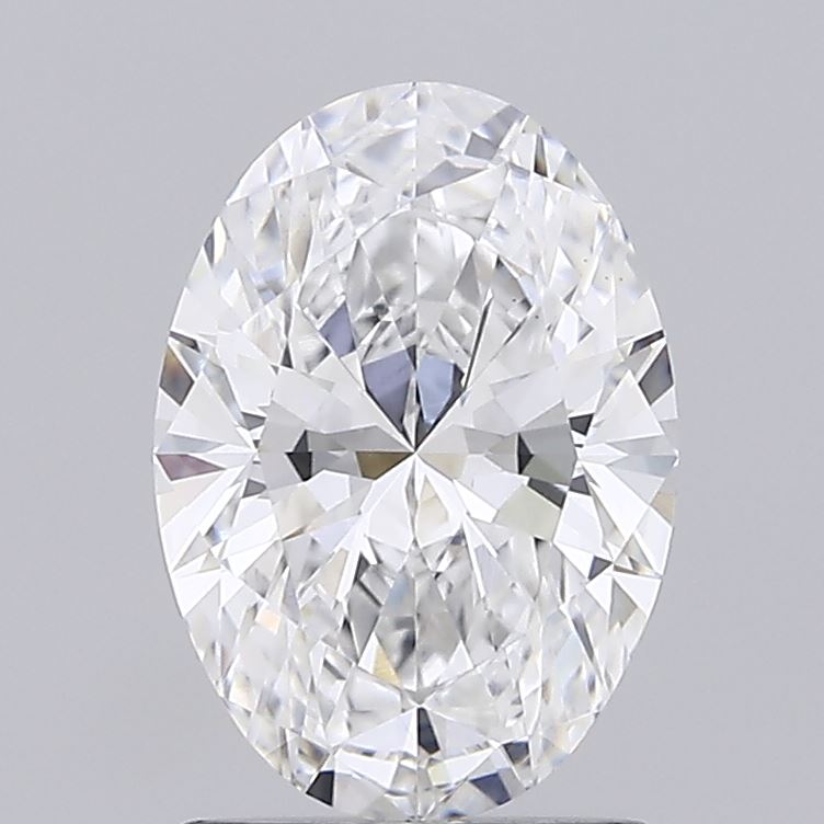 1.56ct Oval, D VS1 — IGI