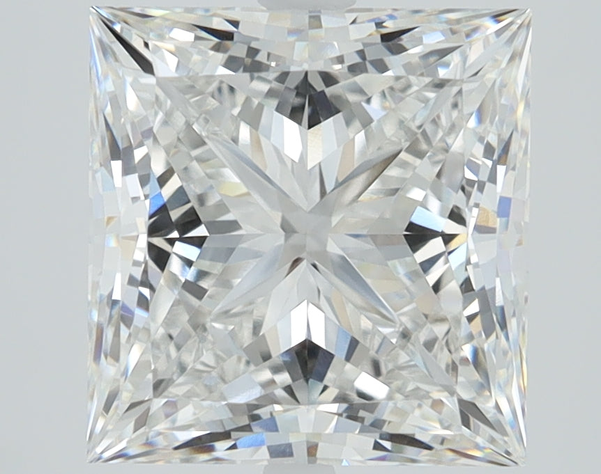 4.08ct Princess, E VVS2 — IGI