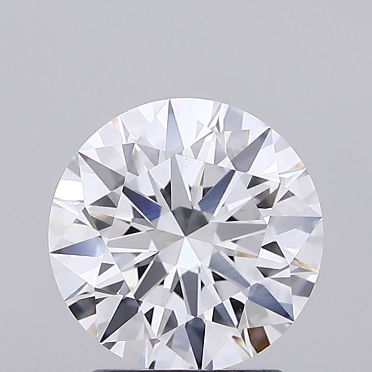 2.18ct Round, E VS1 — IGI