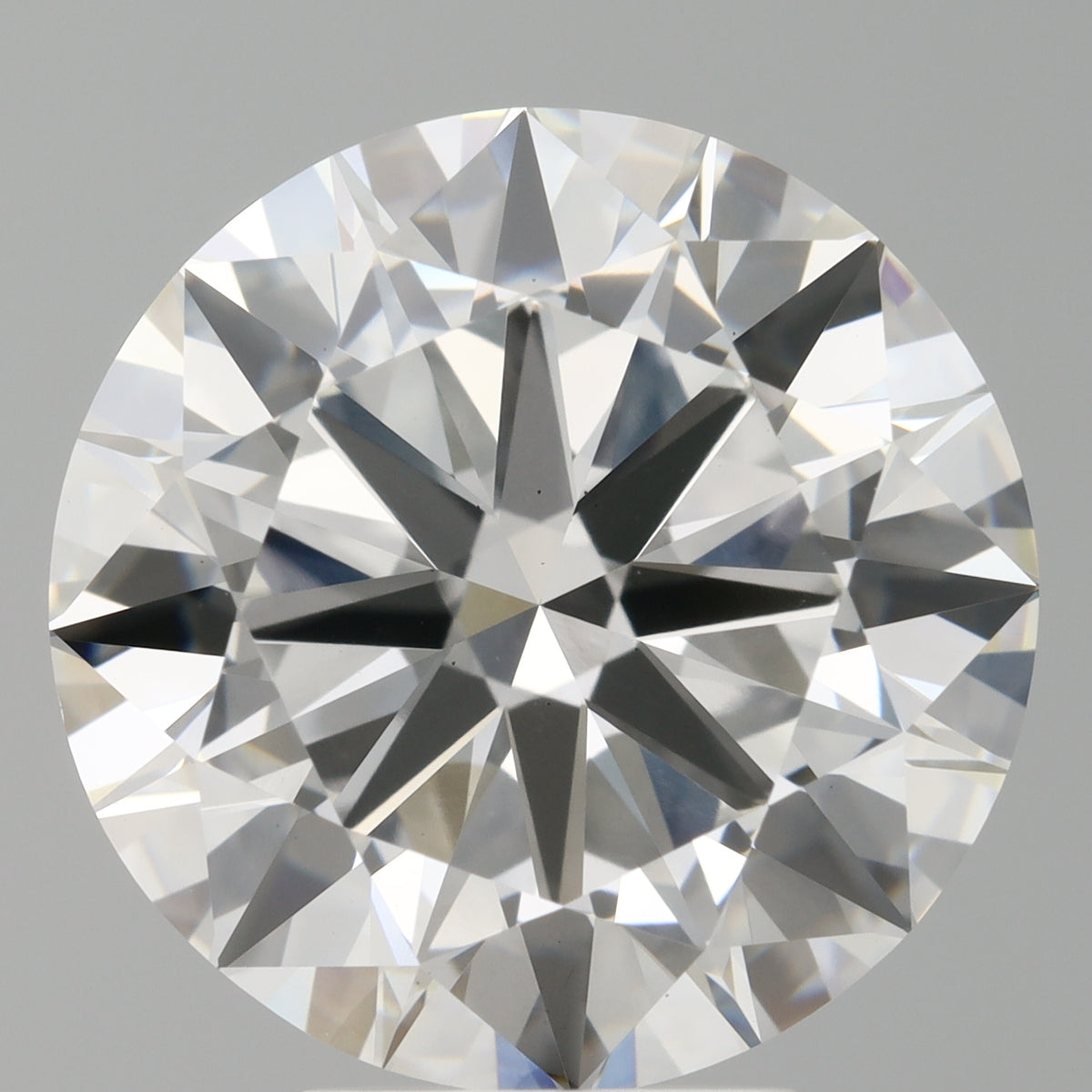 6.02ct Round, F VS1 — IGI