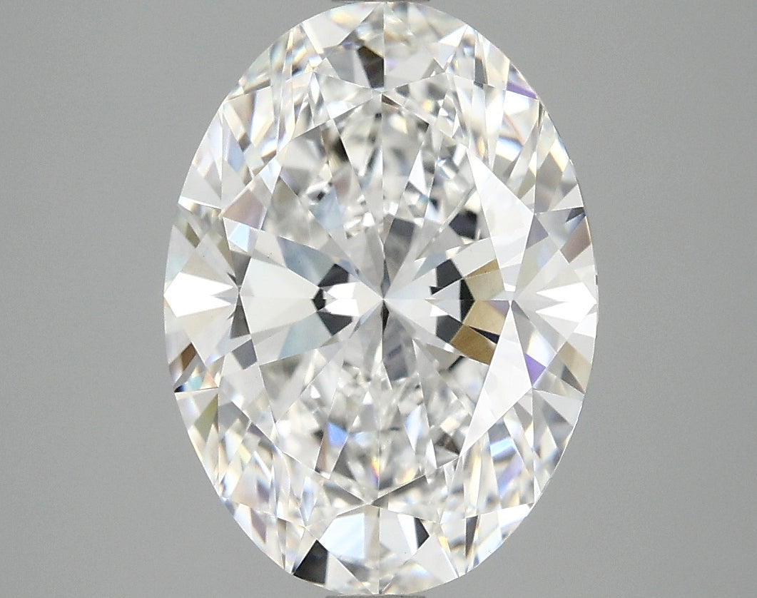 3.85ct Oval, E VVS2 — IGI