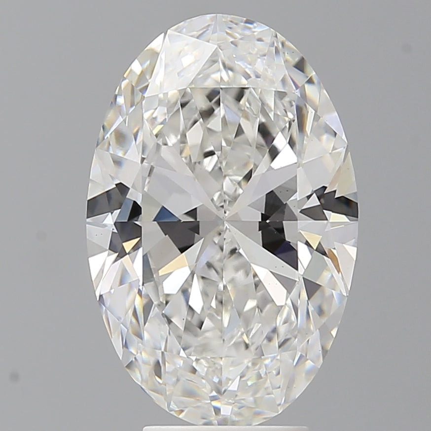 5.52ct Oval Lab-Grown Diamond — F VVS2, IGI Certified