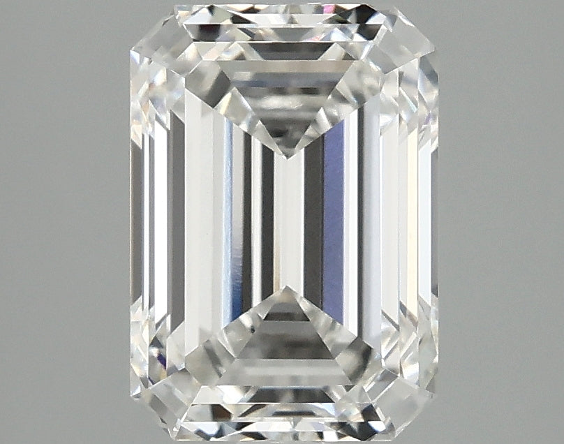 2.58ct Emerald Lab-Grown Diamond — F VVS2, IGI Certified