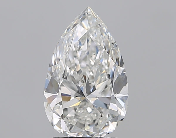 2.01ct Pear Natural Diamond — F SI1, GIA Certified