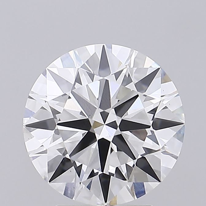 3.48ct Round, E VS1 — IGI