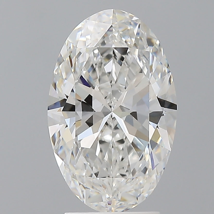 3.1ct Oval Lab-Grown Diamond — E VVS2, IGI Certified