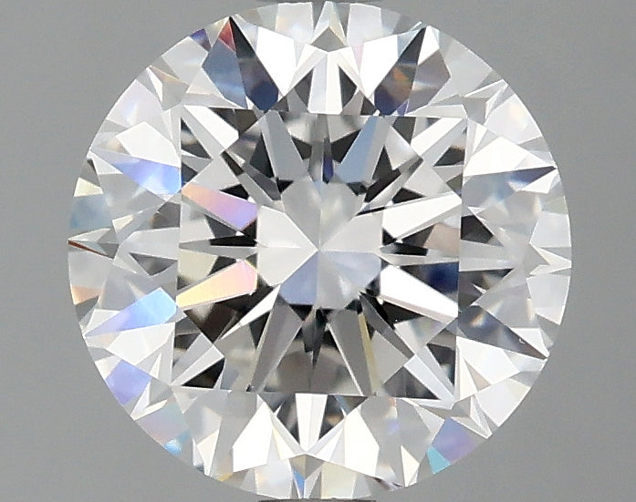 2.04ct Round, E VVS2 — IGI