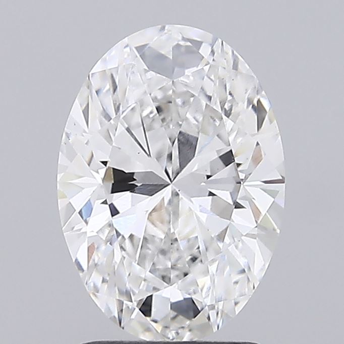 2.11ct Oval, E VS1 — IGI