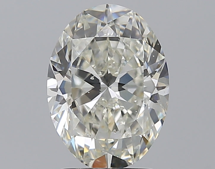 2.2ct Oval Natural Diamond — I SI1, GIA Certified