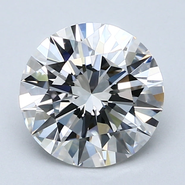 2.1ct Round, F VVS1 — GIA — Laura Milman New York