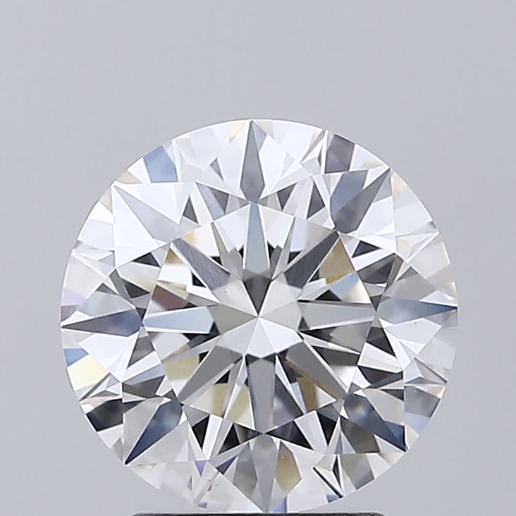 2.5ct Round, D VVS2 — IGI