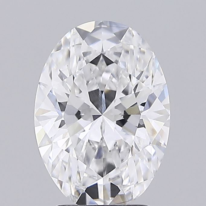 2.66ct Oval, D VS1 — IGI