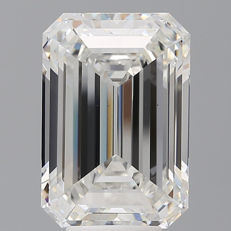 7.07ct Emerald Lab-Grown Diamond — F VS2, IGI Certified