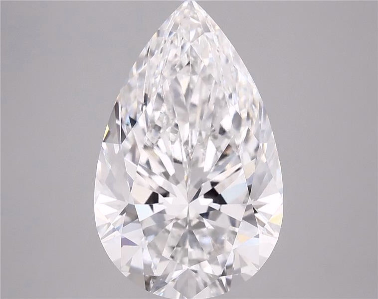 3.3ct Pear, F VS1 — IGI