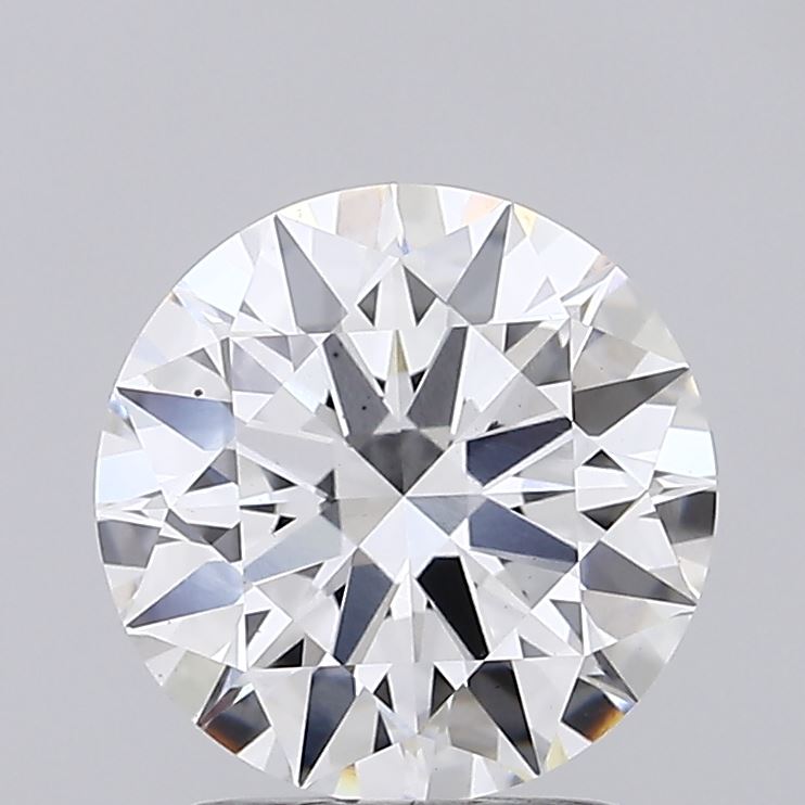 2.17ct Round, E VS1 — IGI